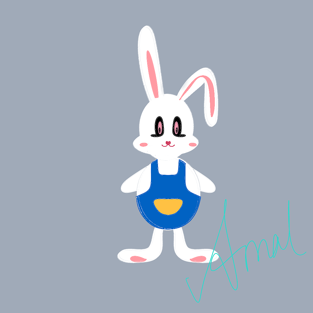 兔寶寶（圖ZMzI4MjUyODk2） - 藝術插畫 - 站酷設計師艾麥拉原創(chuàng)素材 - 站酷ZCOOL