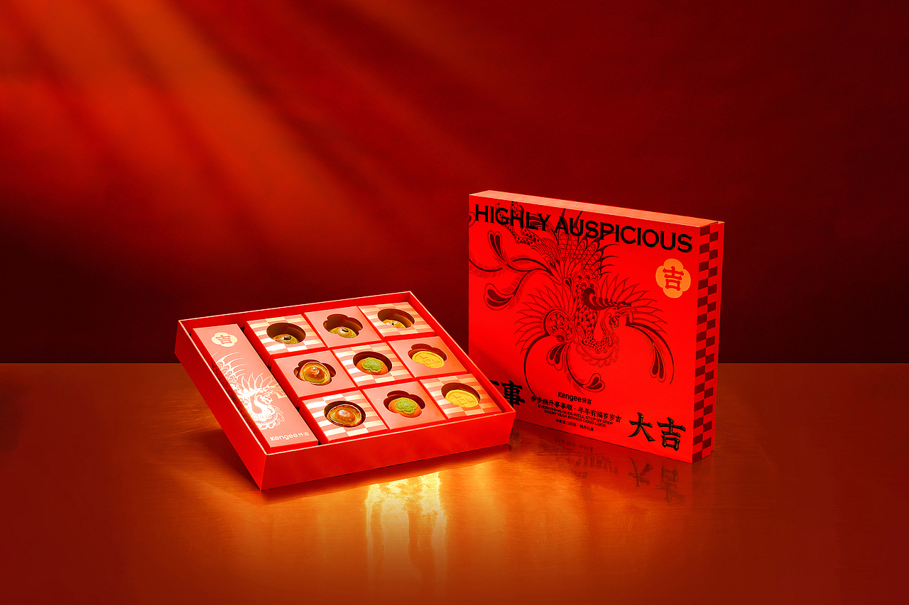 张贇×仟吉 | 吉时有礼包装插画