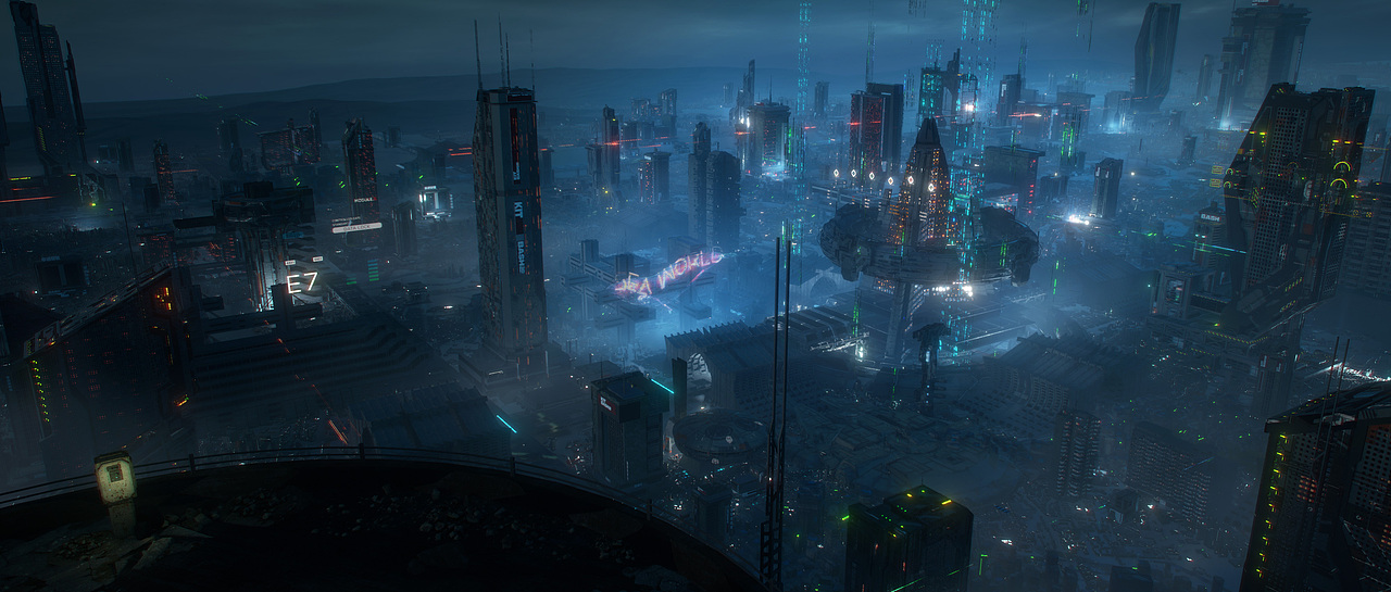 UE5场景设计:《城市》