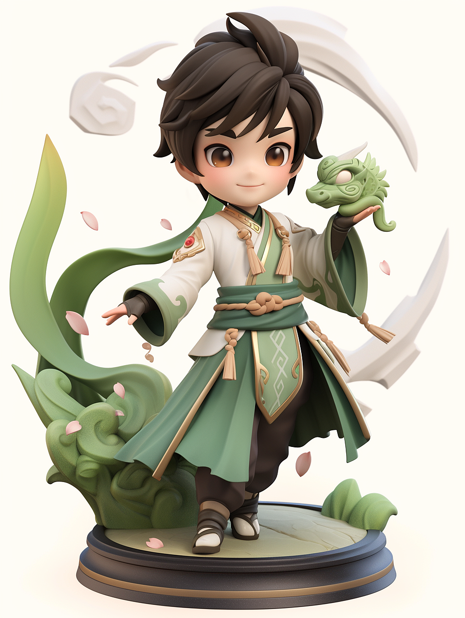 IP形象 | 汉朝人偶（图ZMzQyOTA2OTI4） - AI作品 - 站酷设计师小手一背原创素材 - 站酷ZCOOL