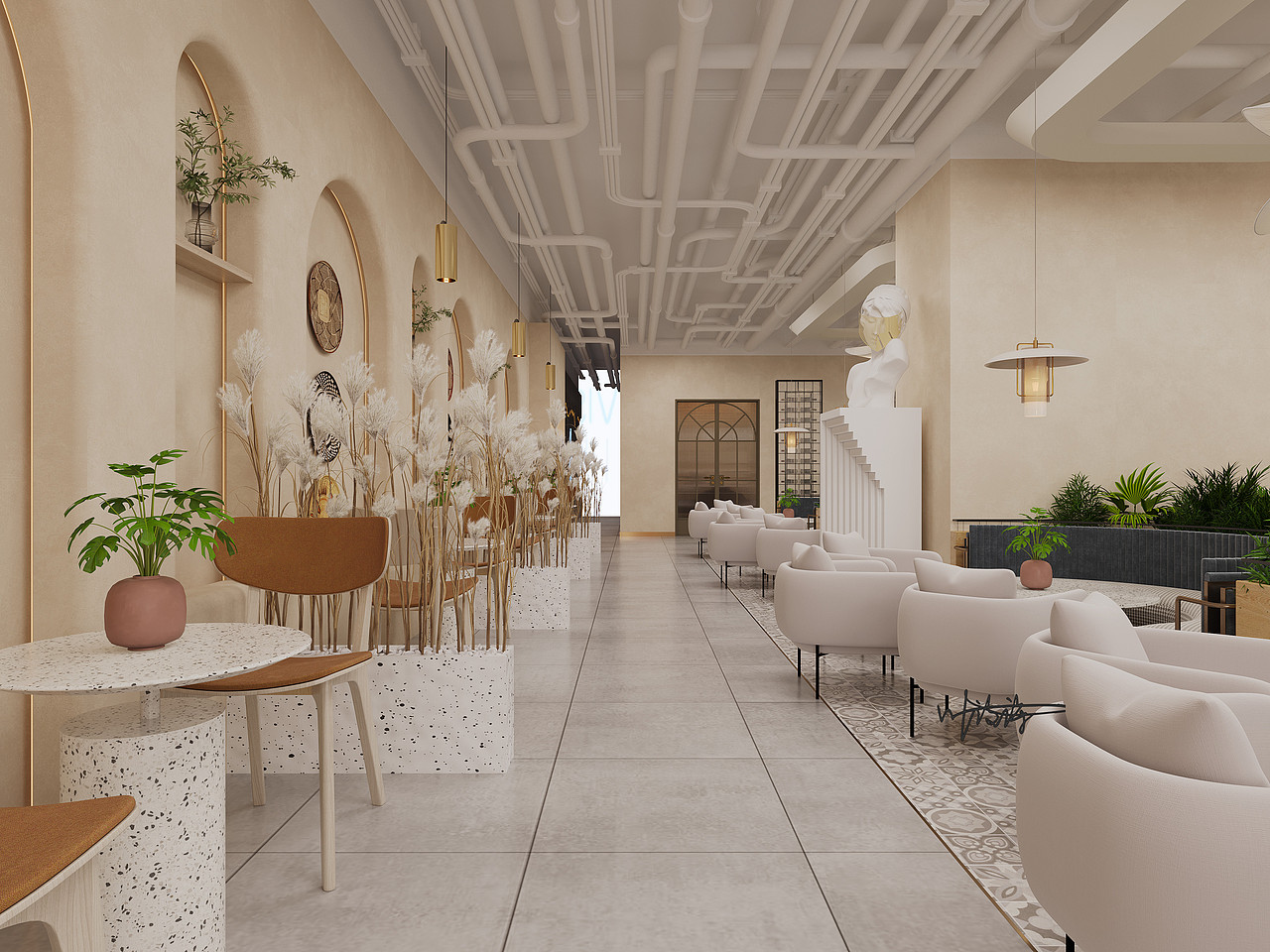 西餐厅装修设计|一种触摸得到的情绪（图ZMzQ4MTI2MDAw） - 商业空间设计 - 站酷设计师诗诗小仙女原创素材 - 站酷ZCOOL