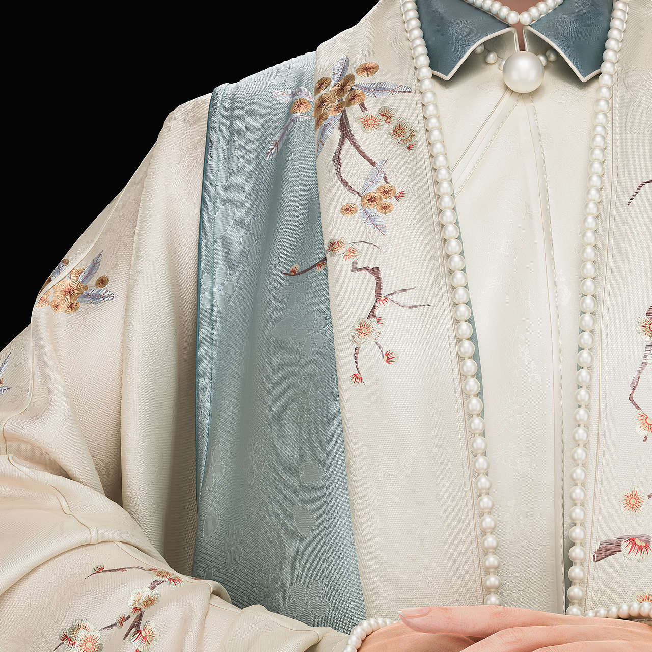 汉服-冷香丸-虚拟模特-溪羽（图ZMzEzMjg4MjY4） - 人物/生物 - 站酷设计师觉非Kay20000原创素材 - 站酷ZCOOL