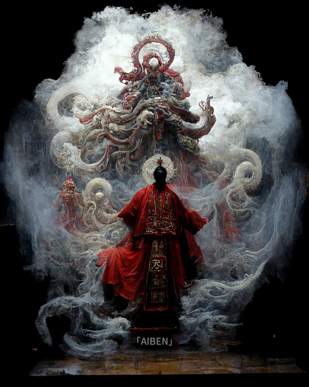 道诡异仙·中式克苏鲁（图ZMzE3MTE3MjI4） - 商业插画 - 站酷设计师AIBEN本原创素材 - 站酷ZCOOL