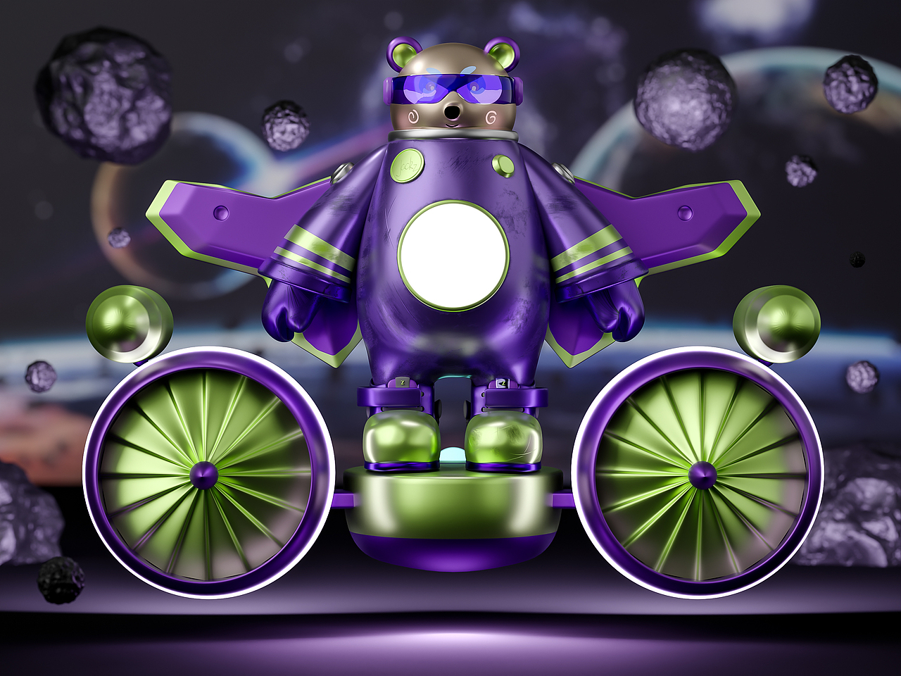 星际系列,盲盒,潮玩设计,NFT,家居摆件,摆件玩具