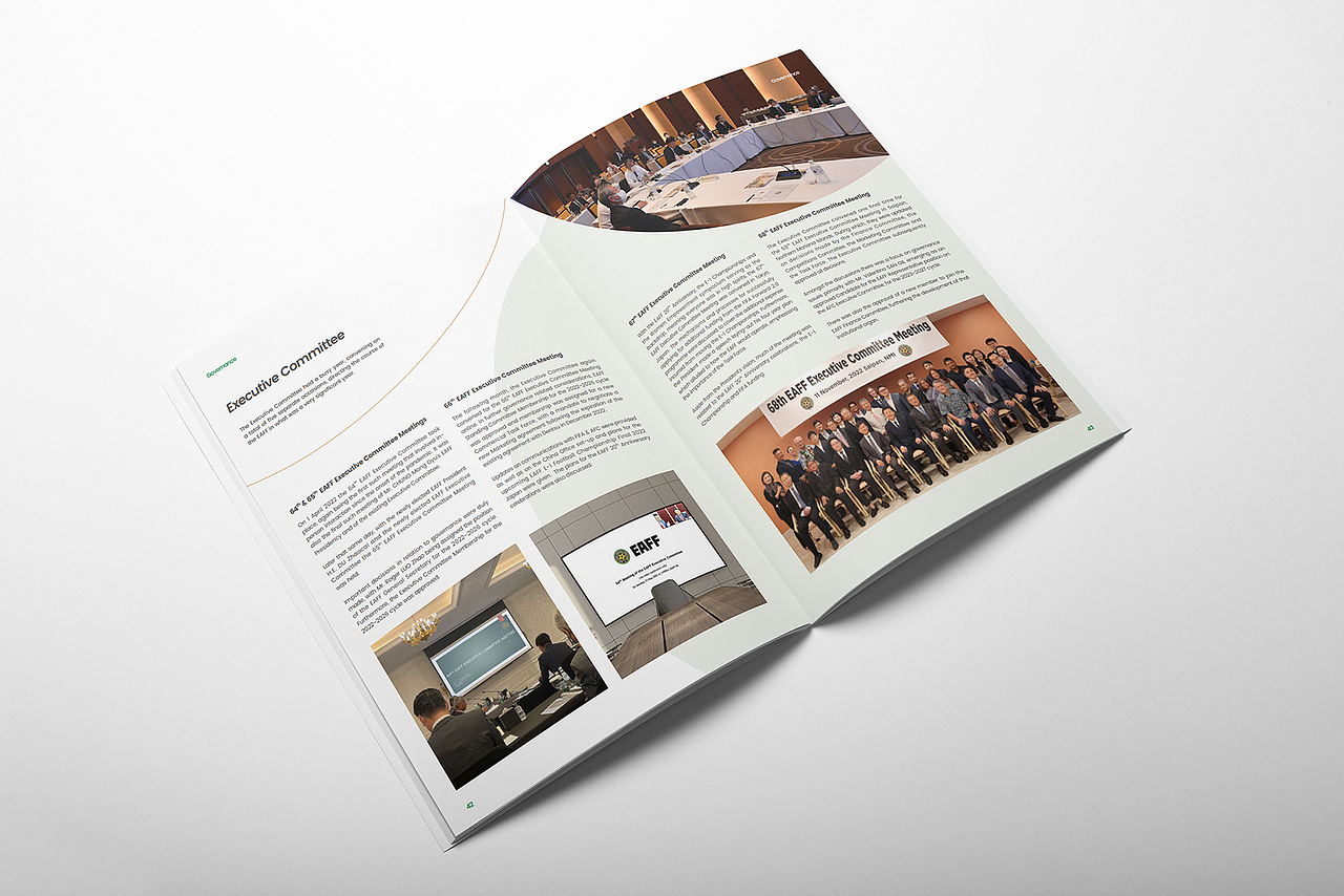 EAFF东亚足球联合会2022年报画册设计（图ZMzQ0MjE5Njky） - 书籍/画册 - 站酷设计师橙时品牌设计原创素材 - 站酷ZCOOL