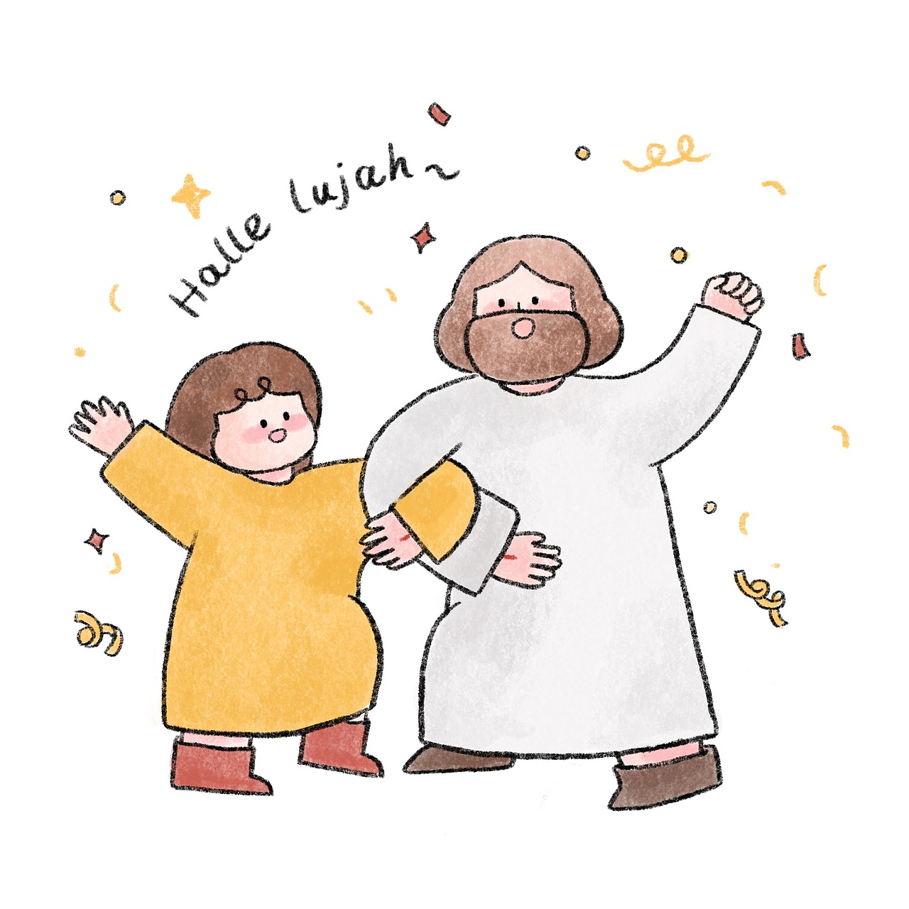 信仰可爱小插图（图ZMzQyNjkyOTE2） - 其他 - 站酷设计师咩咩李羊羊原创素材 - 站酷ZCOOL