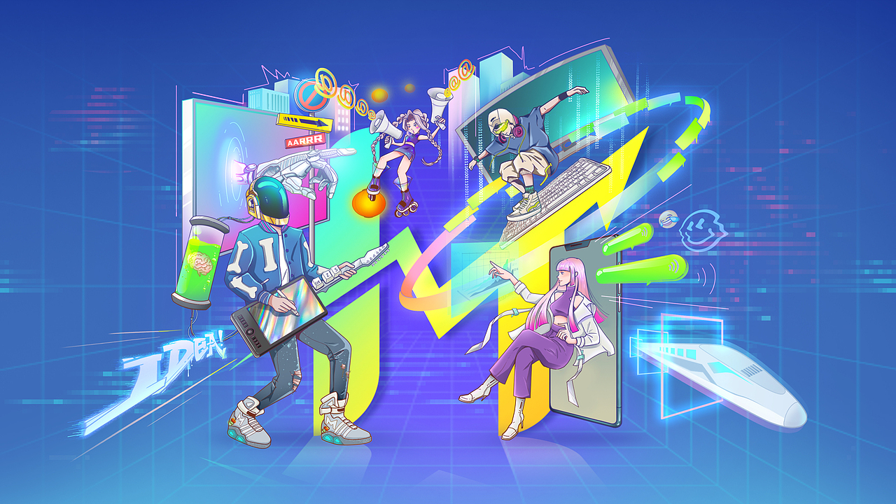 公司插画（图ZMjk4NTg0MjYw） - 创作习作 - 站酷设计师申森森原创素材 - 站酷ZCOOL