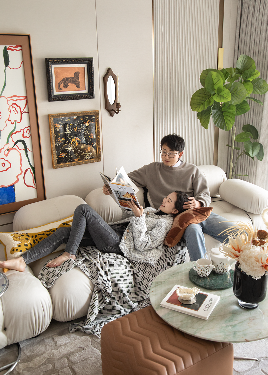 GNU金秋新作 | 春意盎然，自然密语演绎“家”的涵义（图ZMzMzOTI4NzY0） - 家装设计 - 站酷设计师GNU金秋设计原创素材 - 站酷ZCOOL