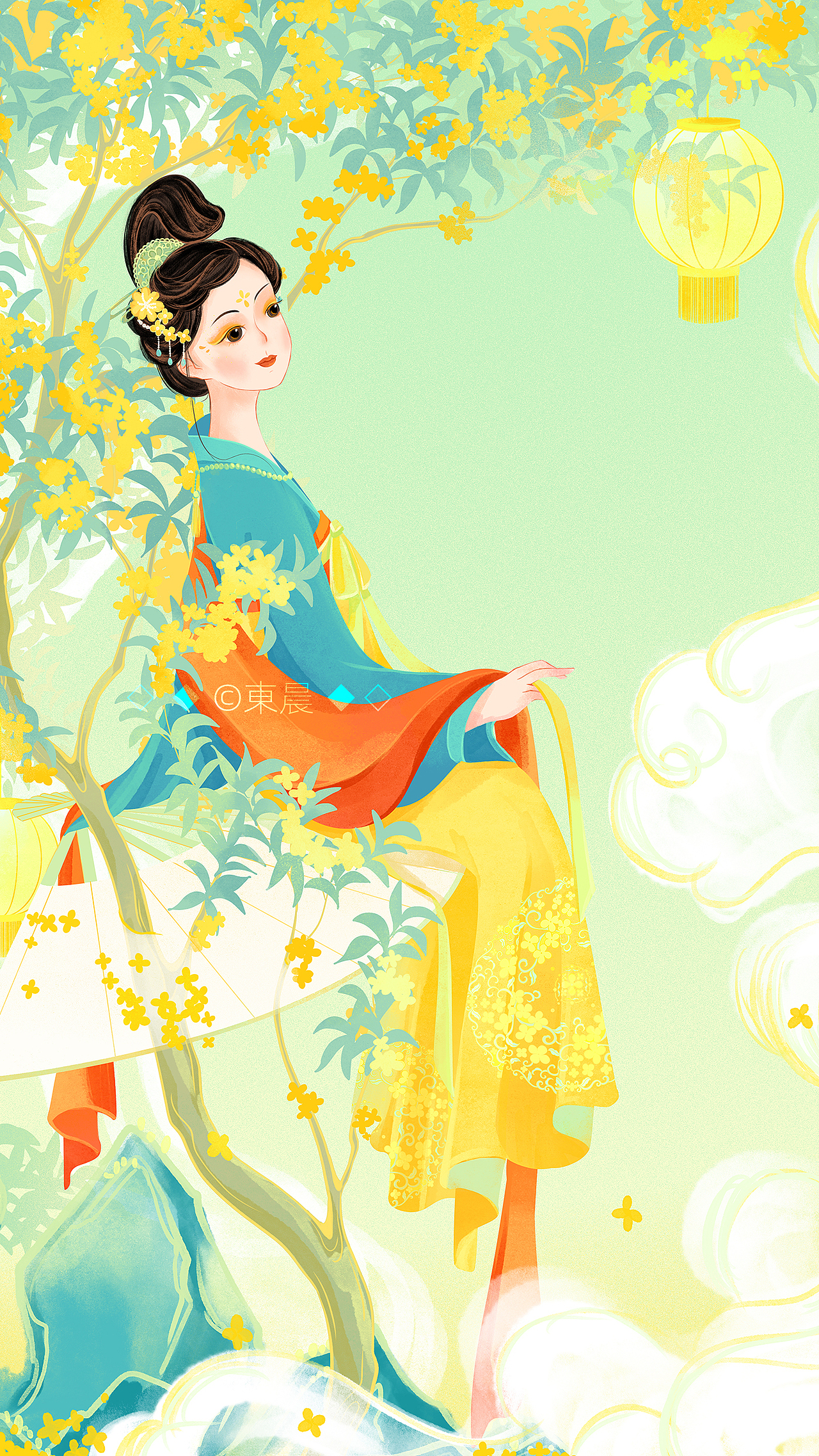 月令花神花卉插画（图ZMzI3NTQwNDUy） - 商业插画 - 站酷设计师東晨原创素材 - 站酷ZCOOL