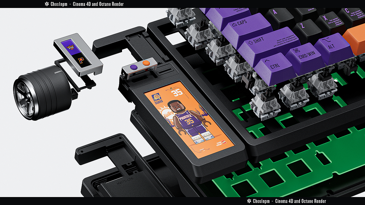 瀚文键盘×菲尼克斯联名·凯文杜兰特