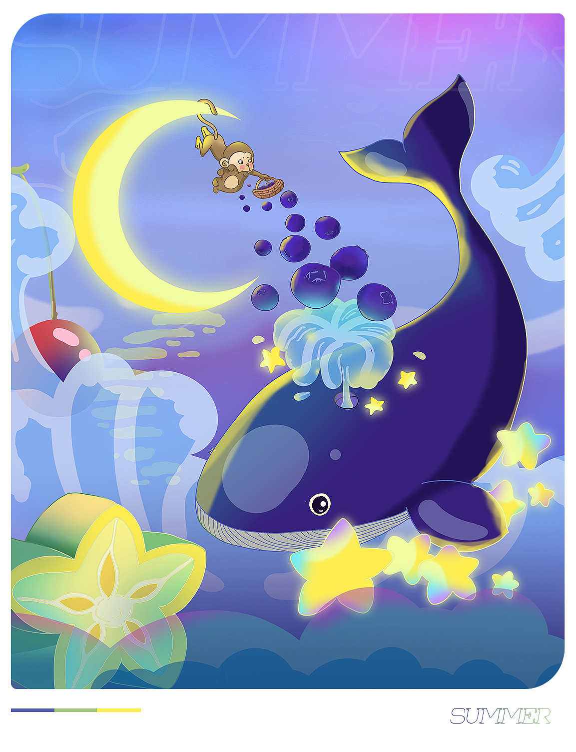 【小季節(jié)】拜拜了夏天（圖ZMzE0NDg2NTUy） - 創(chuàng)作習(xí)作 - 站酷設(shè)計(jì)師起風(fēng)加油原創(chuàng)素材 - 站酷ZCOOL