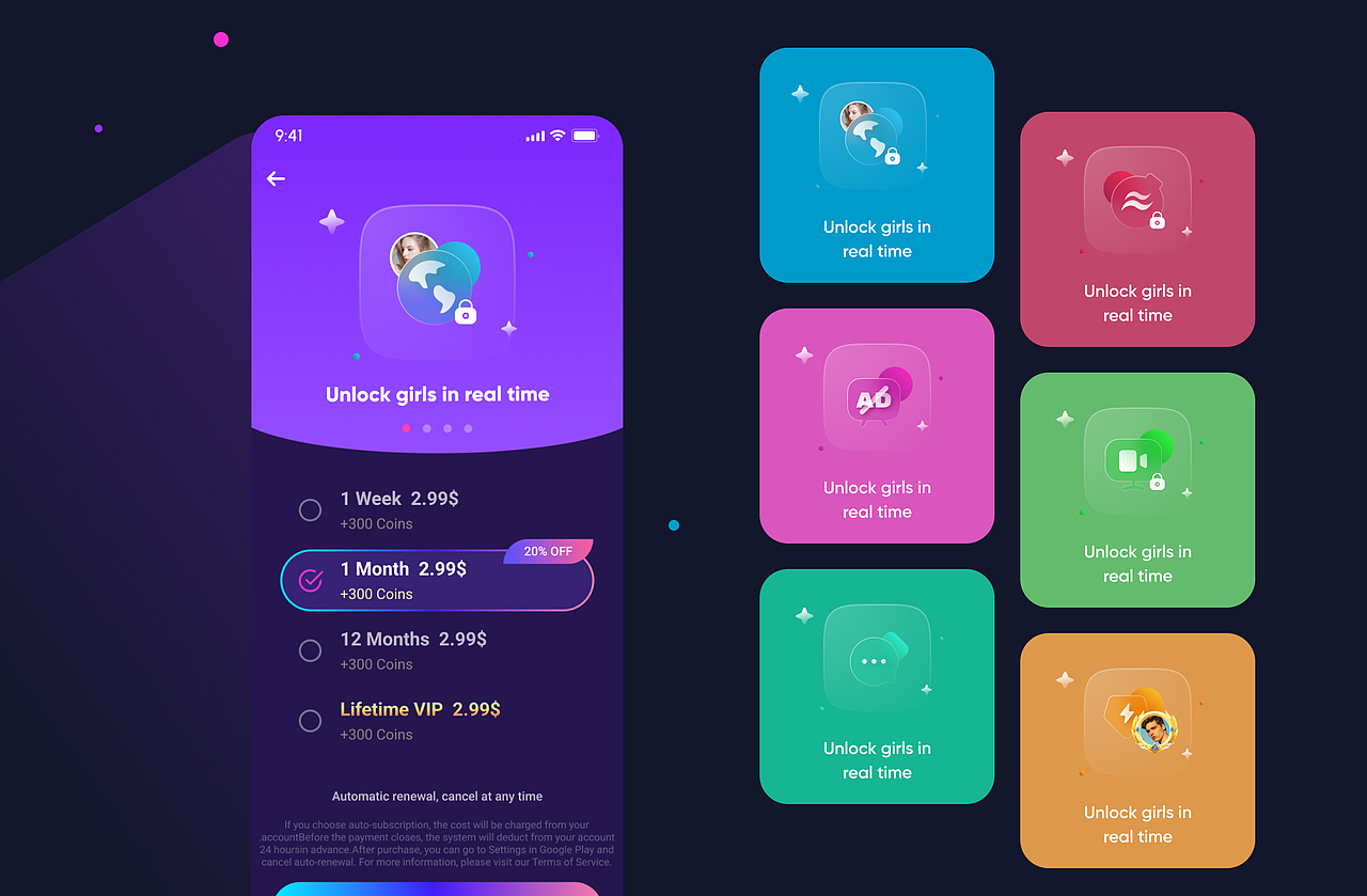 2022海外社交UI作品集（图ZMzE5MzAxNzEy） - APP界面 - 站酷设计师小鹿屿原创素材 - 站酷ZCOOL