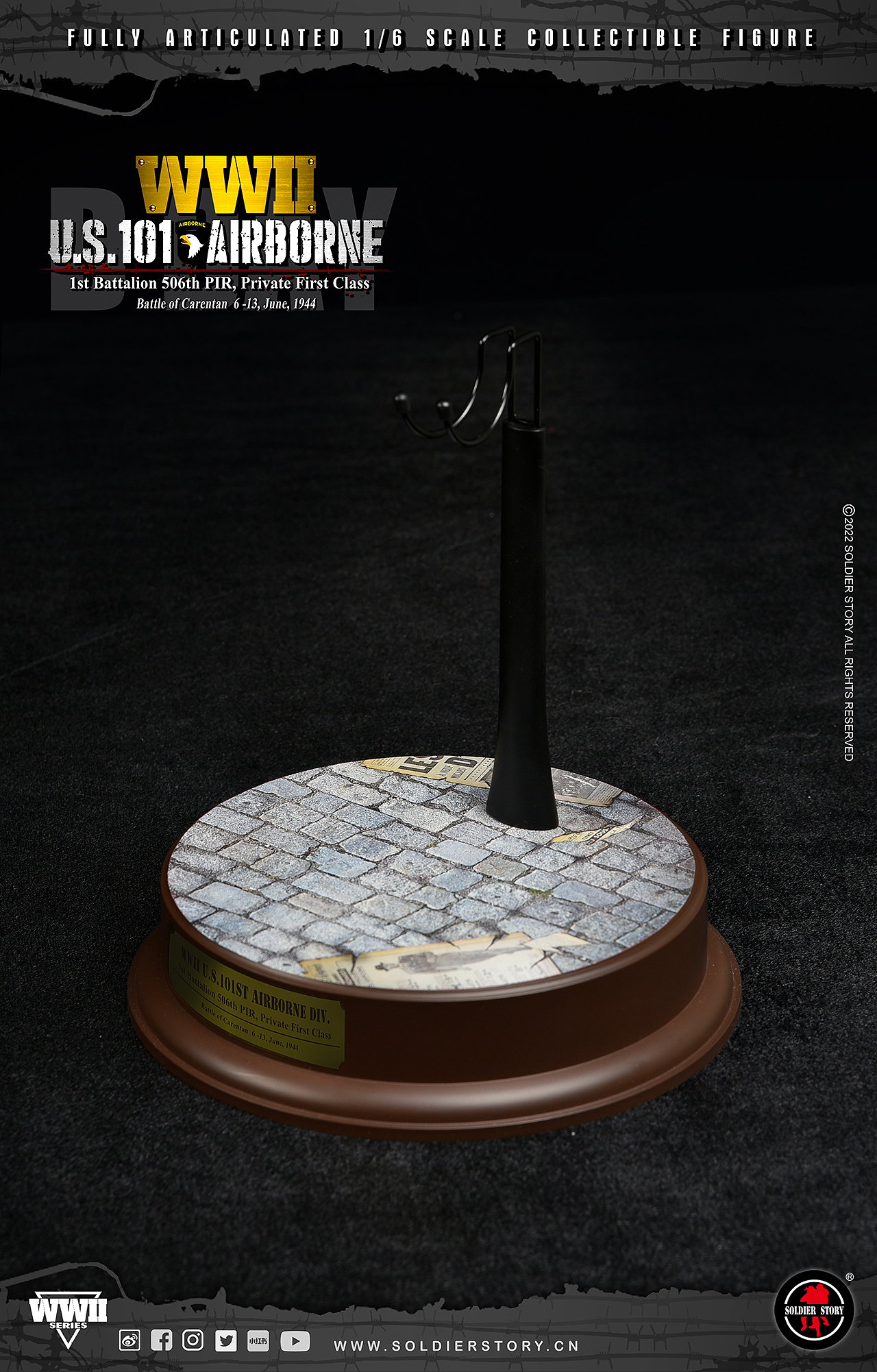 SoldierStory1/6二次大战美国第101空降师,506团第一营（图ZMzAzODMzMjc2） - 手办/模玩 - 站酷设计师SoldierStory原创素材 - 站酷ZCOOL