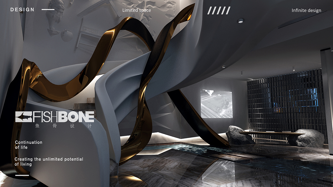 鱼骨设计——北京安雅达艺术馆（图ZMzA4MjkzMjMy） - 其他空间 - 站酷设计师鱼骨设计事务所原创素材 - 站酷ZCOOL