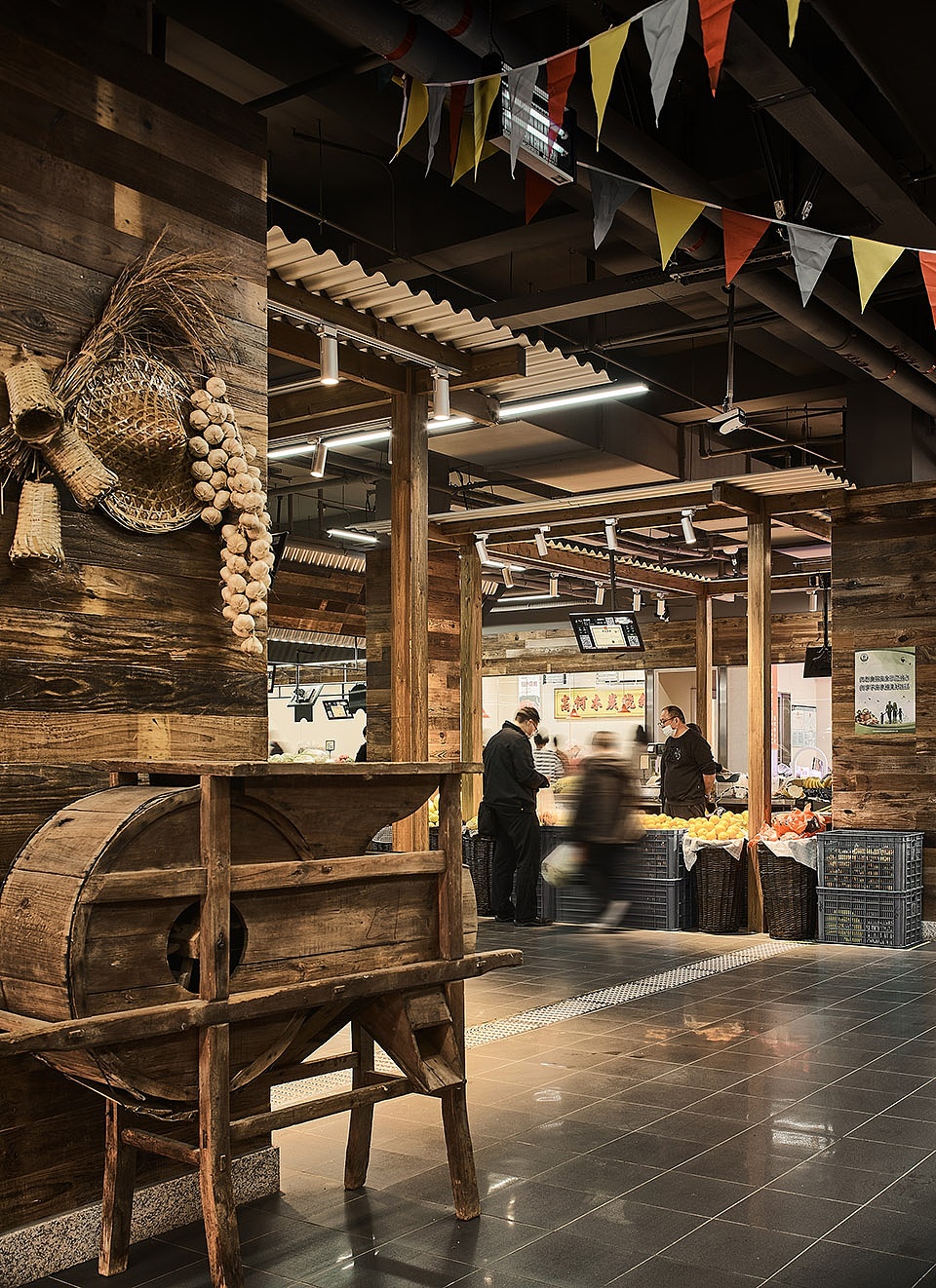 京墨设计分享——福明菜场（图ZMzAyNzUyNjEy） - 商业空间设计 - 站酷设计师上海京墨室内设计原创素材 - 站酷ZCOOL