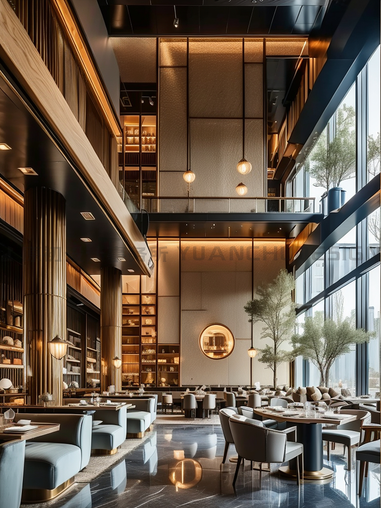 厦门 店面装修室内空间餐厅设计 奢华酒店餐厅会所（图ZMzYxMzY0Mzcy） - 酒店餐饮设计 - 站酷设计师葉文濤VictorYeh原创素材 - 站酷ZCOOL