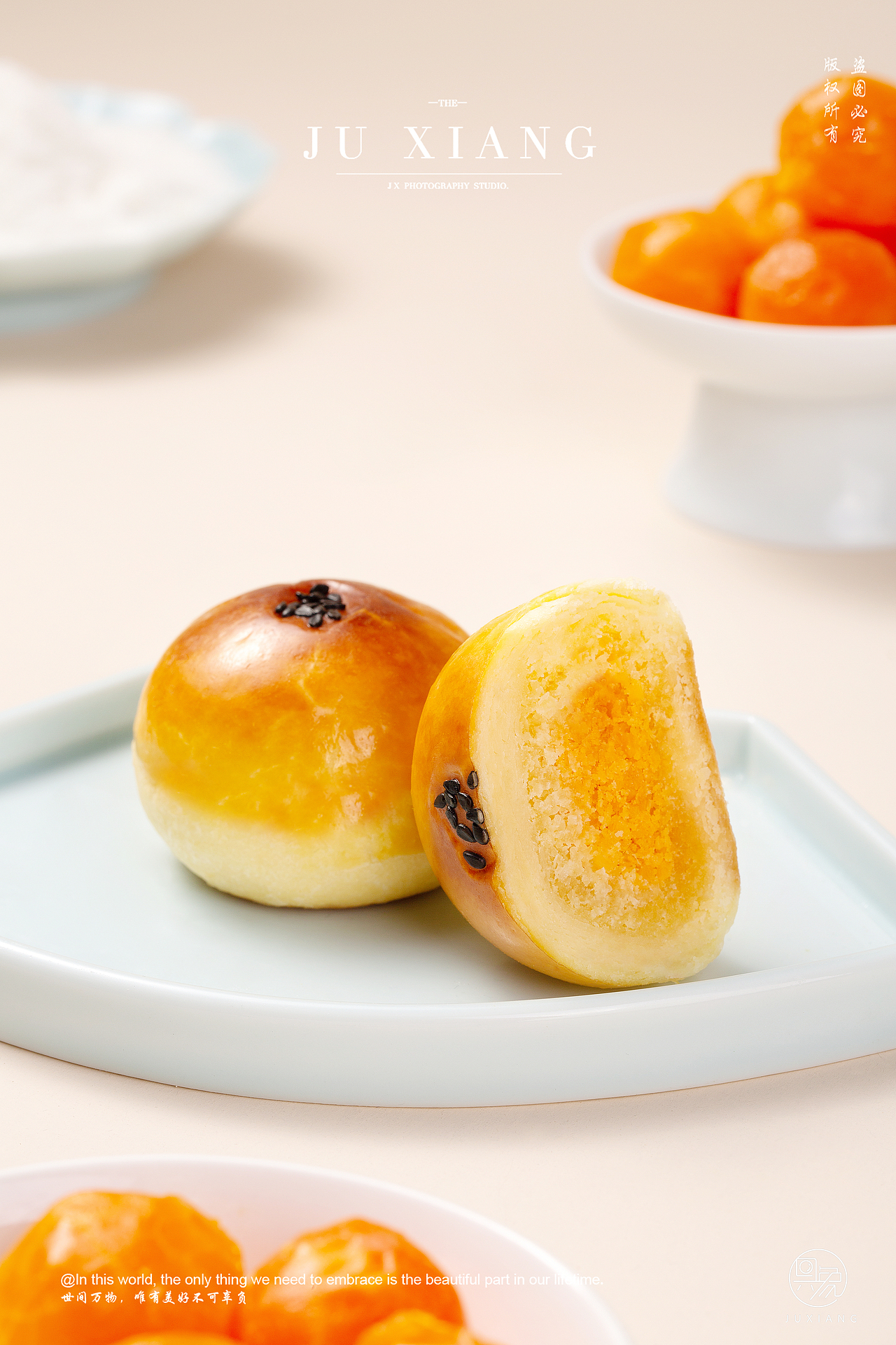 椰满满月饼礼盒拍摄案例（图ZMzQ5NTU5MTU2） - 产品摄影 - 站酷设计师具象视觉JUX原创素材 - 站酷ZCOOL