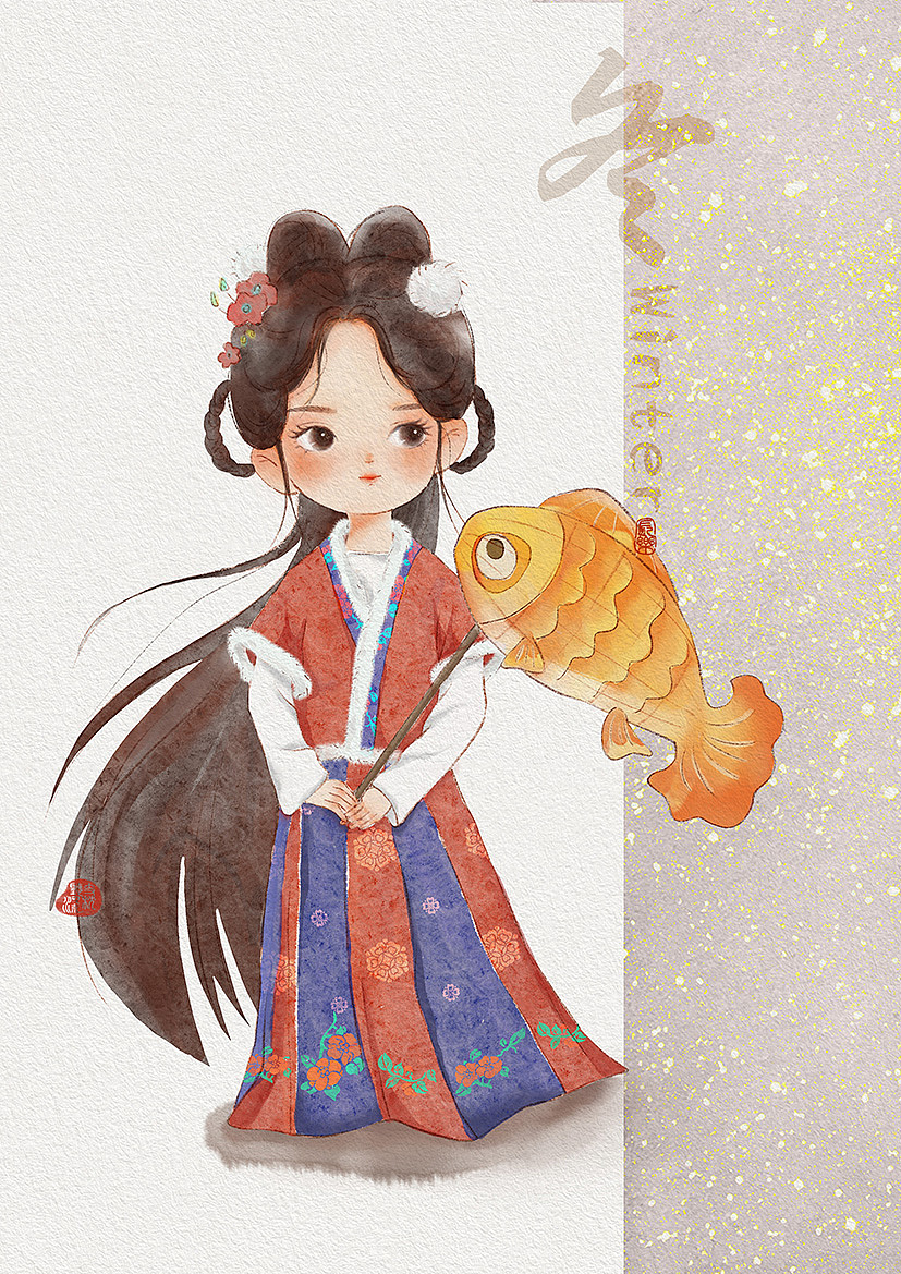 唐制四时古风（图ZMzEyNjI2NDQ0） - 创作习作 - 站酷设计师支枕听河流XU原创素材 - 站酷ZCOOL