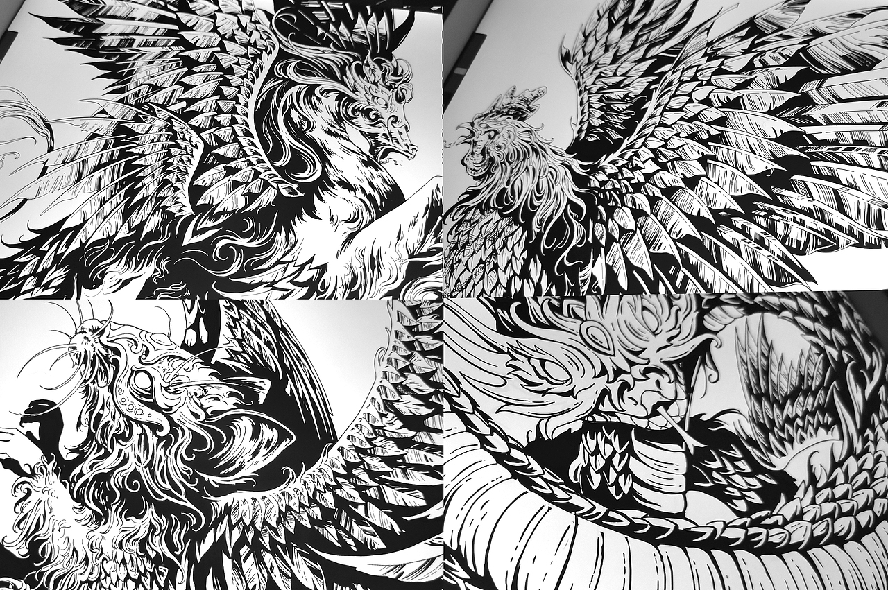 《生肖城市》插画合集