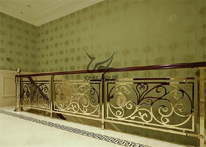 酒店大堂旋转铝艺楼梯 铝合金雕花护栏扶手厂家定制（图ZMzAyNzExODI0） - 其他工业/产品 - 站酷设计师艺术金属原创素材 - 站酷ZCOOL