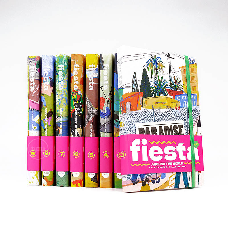 九口山 ×武芃 | fiesta绘画本系列（图ZMzExMzczOTM2） - 其他工业/产品 - 站酷设计师巧克力电台原创素材 - 站酷ZCOOL