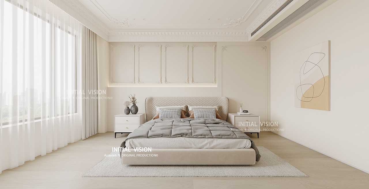 留白＆浪漫法式（图ZMzI1NTU5NjMy） - 家装设计 - 站酷设计师INITIAL初作视觉原创素材 - 站酷ZCOOL