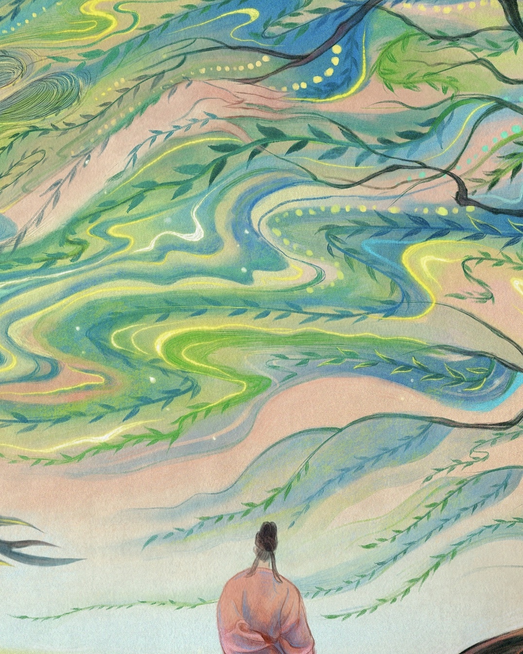 我见青山多妩媚,料青山见我应如是---ipad古风练习