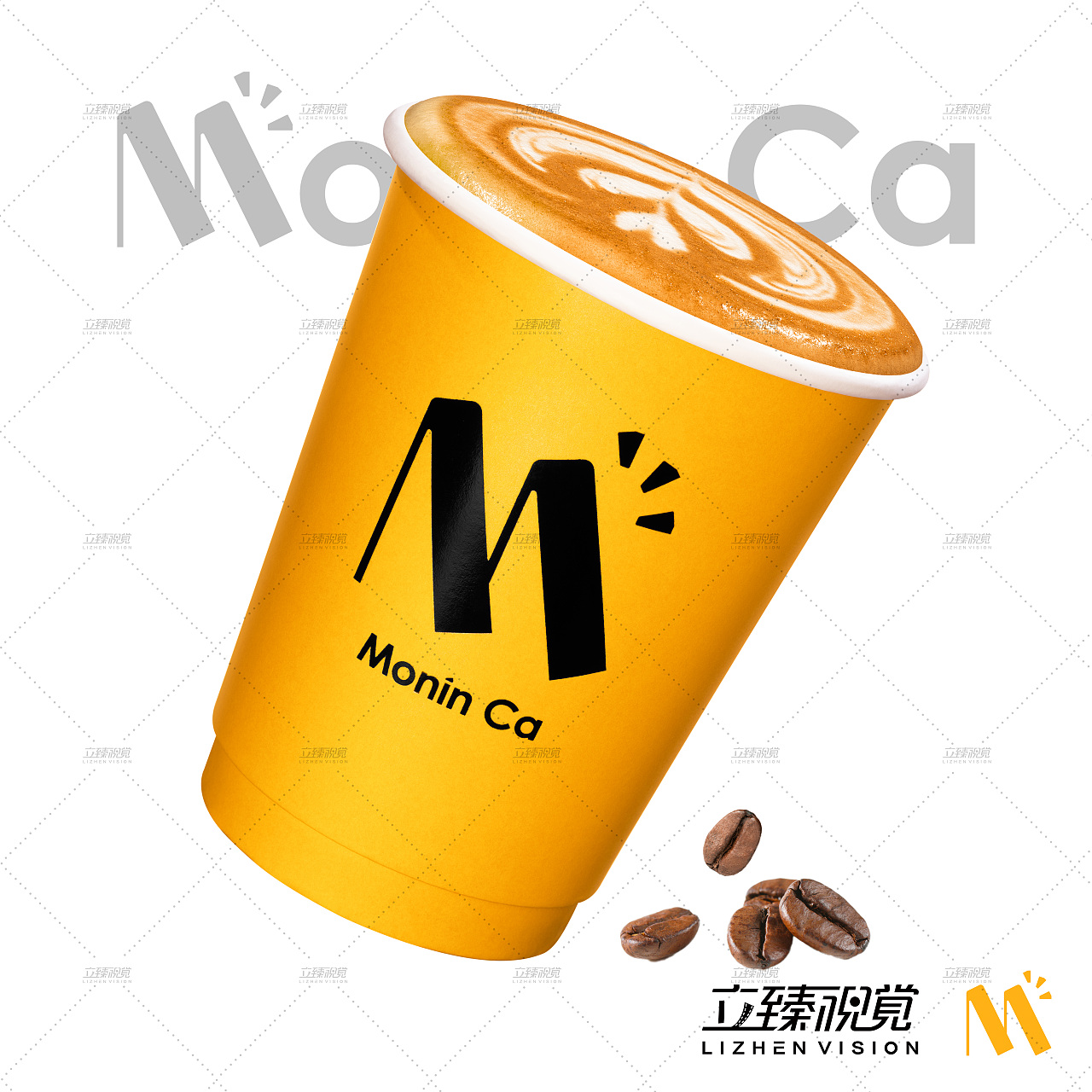 咖啡白底图拍摄丨墨尼咖x立臻视觉