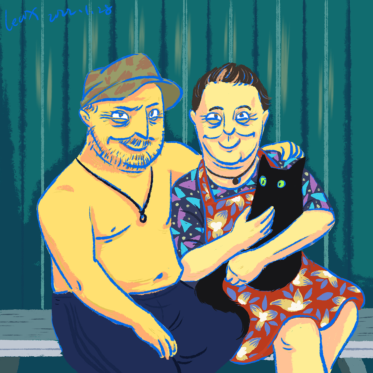 近几月的一些插画小练习