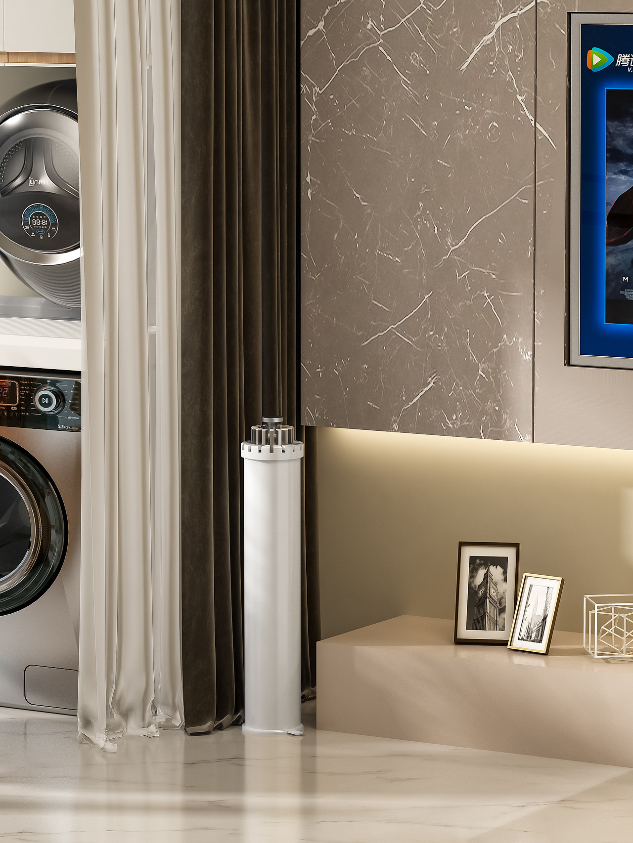 原创设计 | 记录用渲染的图片-阳台晾衣架（图ZMzUyNDkyNjQ4） - 电商 - 站酷设计师岁岁dylm原创素材 - 站酷ZCOOL