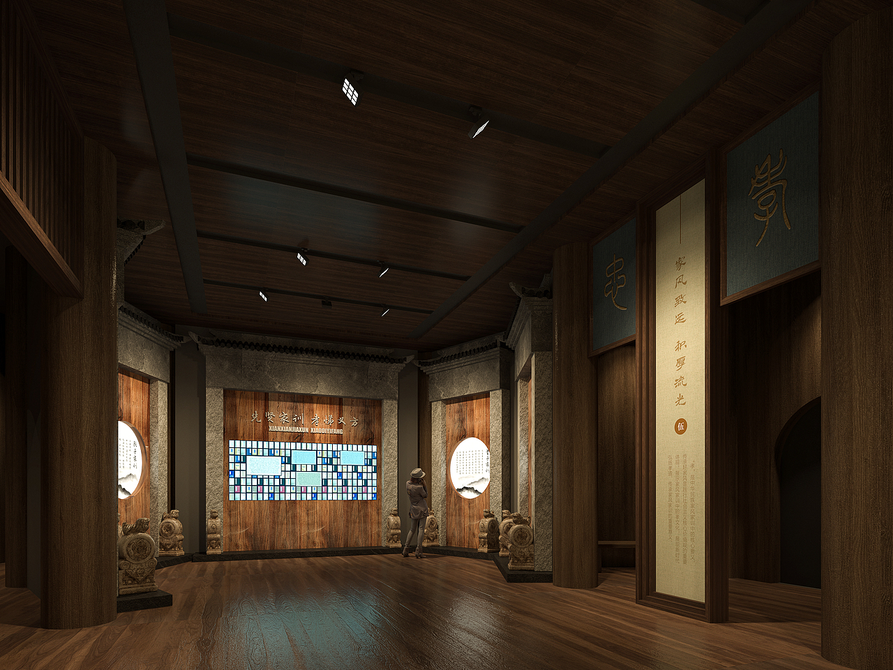 某双子塔展陈设计方案(图ZMzU2NTA3NDEy) - 建筑/空间 - 站酷设计师展览逻辑喵原创素材 - 站酷ZCOOL