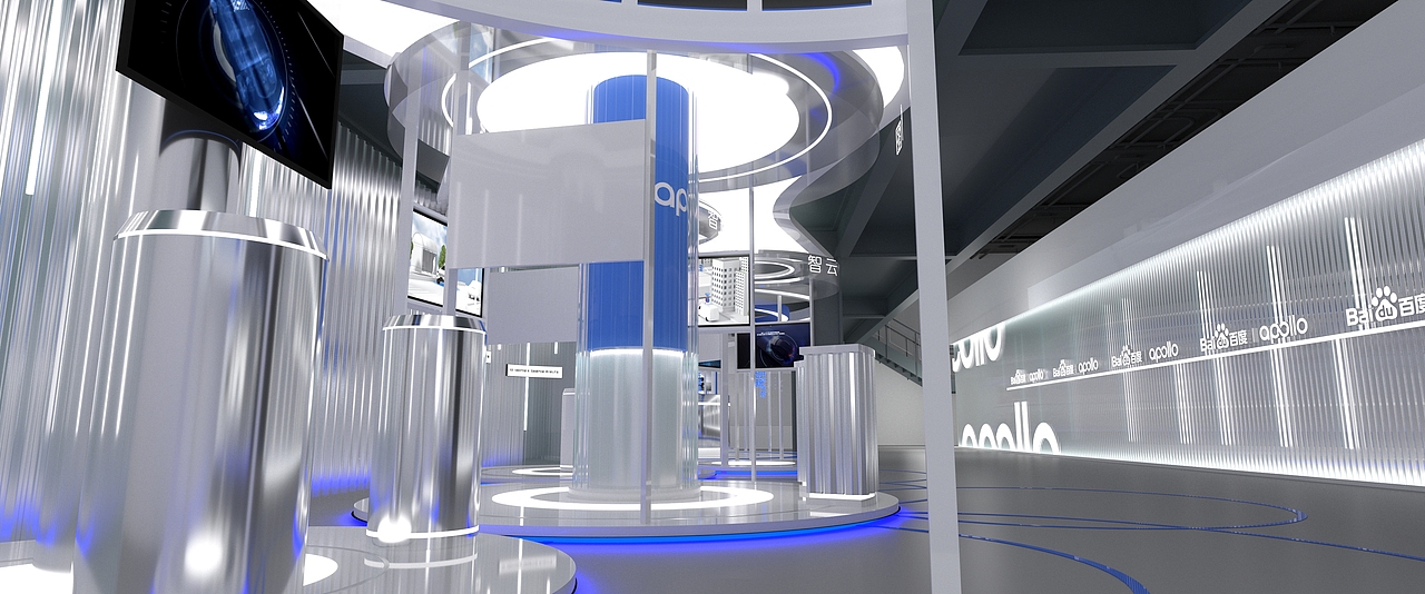 百度Apollo park展厅部分效果（图ZMzQ4NzU1NDYw） - 展陈设计 - 站酷设计师满师傅原创素材 - 站酷ZCOOL