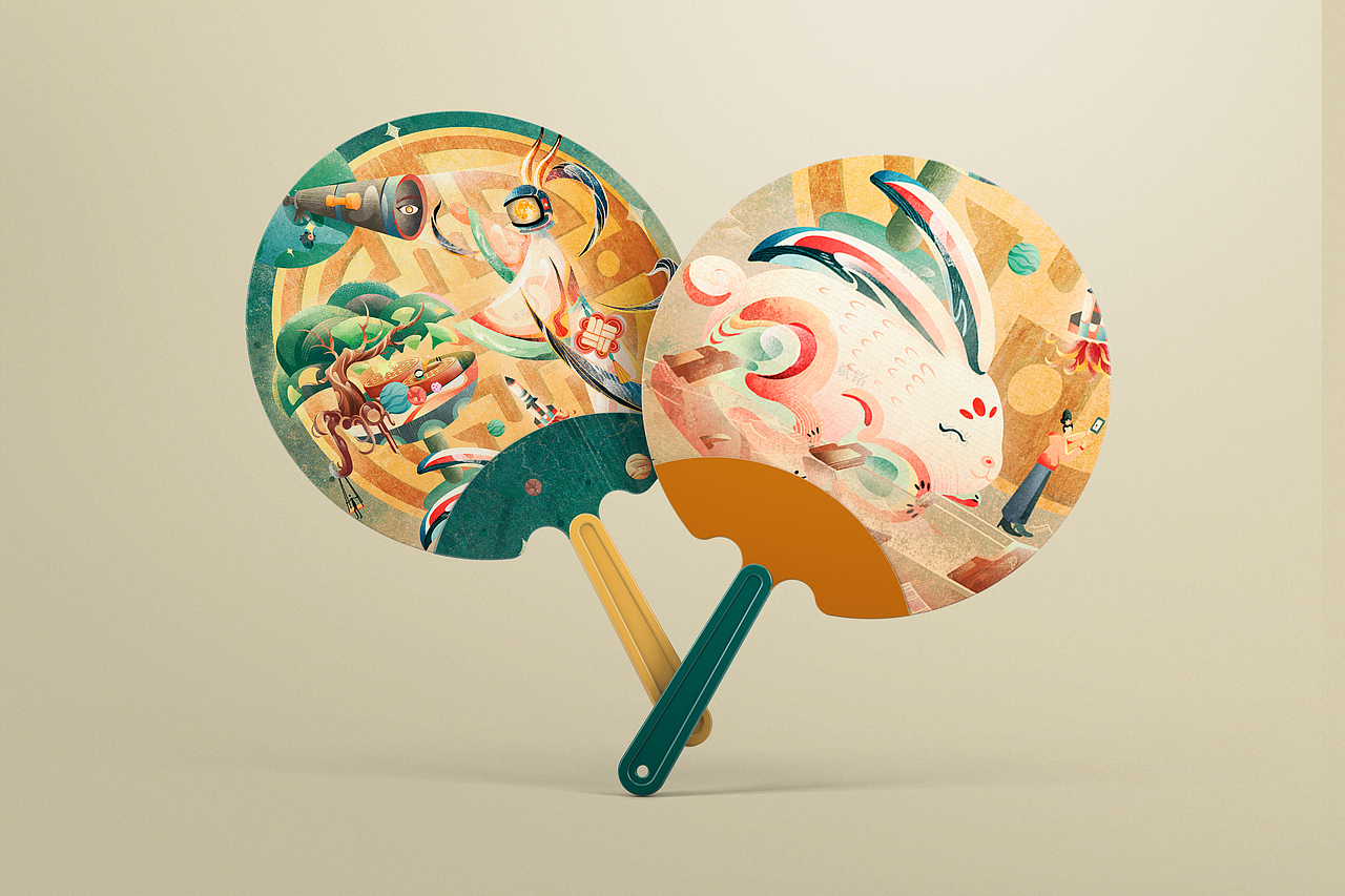 中秋梦境·中秋商业插画·包装·礼盒(图ZMzcxMDAxNjIw) - 商业插画 - 站酷设计师斌铭原创素材 - 站酷ZCOOL