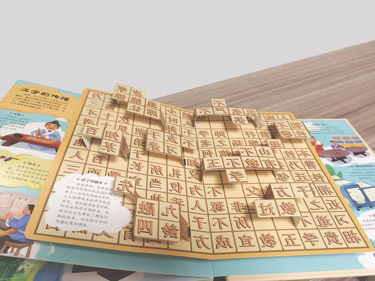呦呦童汉字立体翻翻书书