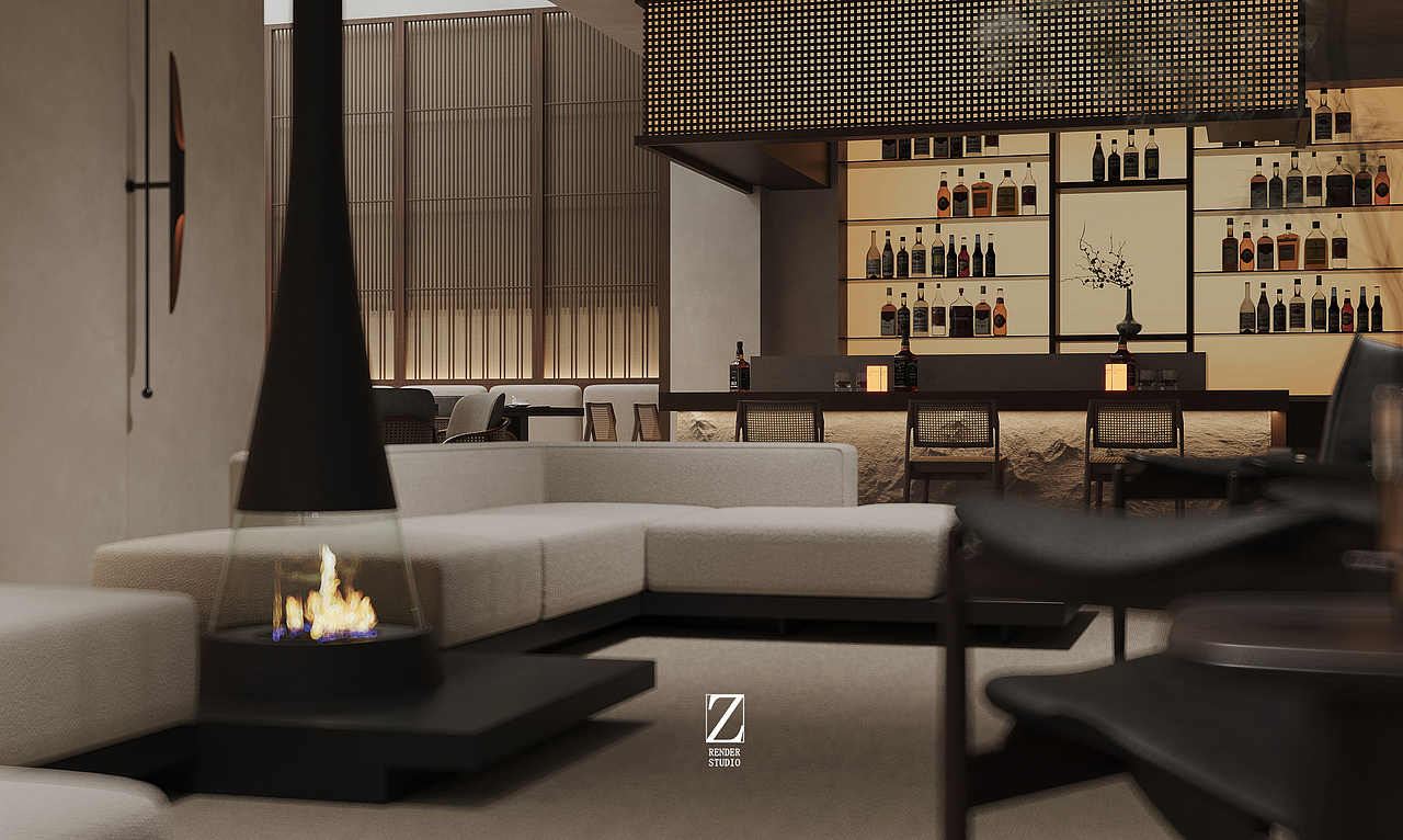 民宿设计表现（二）（图ZMzU1MDUxMzQw） - 商业空间设计 - 站酷设计师硺艺数字表现原创素材 - 站酷ZCOOL