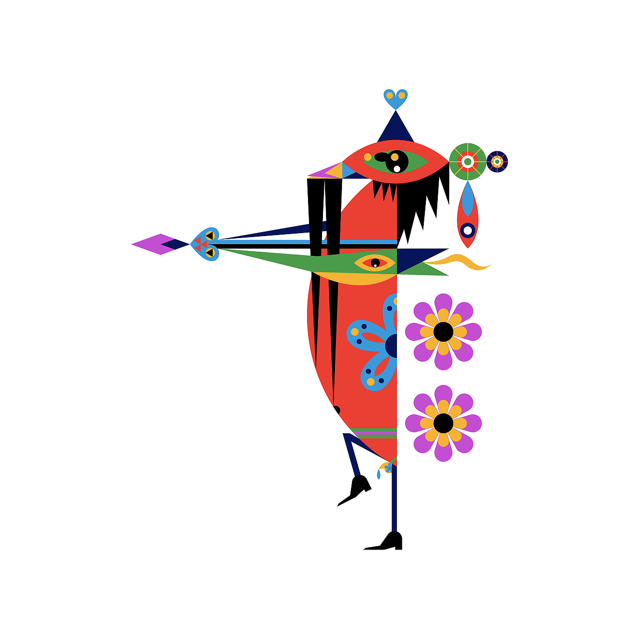 开心一点嘛（图ZMzQ4MDc1ODQ0） - 艺术插画 - 站酷设计师徐子徐原创素材 - 站酷ZCOOL