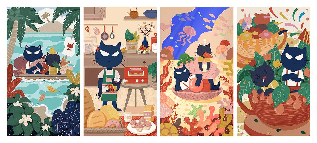 一些小作（图ZMzI1NDA3MTg4） - 创作习作 - 站酷设计师纵观喵生原创素材 - 站酷ZCOOL