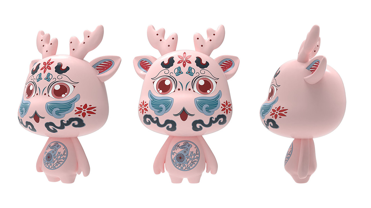 小白鹿咔12生肖系列