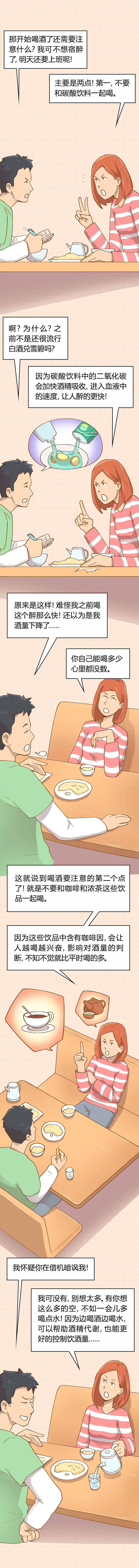 需要喝酒时，可以预备哪些防护小妙招？（图ZMzM5Nzk0NTky） - 单幅漫画 - 站酷设计师煮酒茶屋原创素材 - 站酷ZCOOL