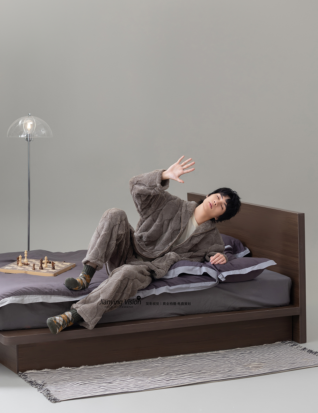 男士家居服摄影/睡衣拍摄/杭州家居服摄影