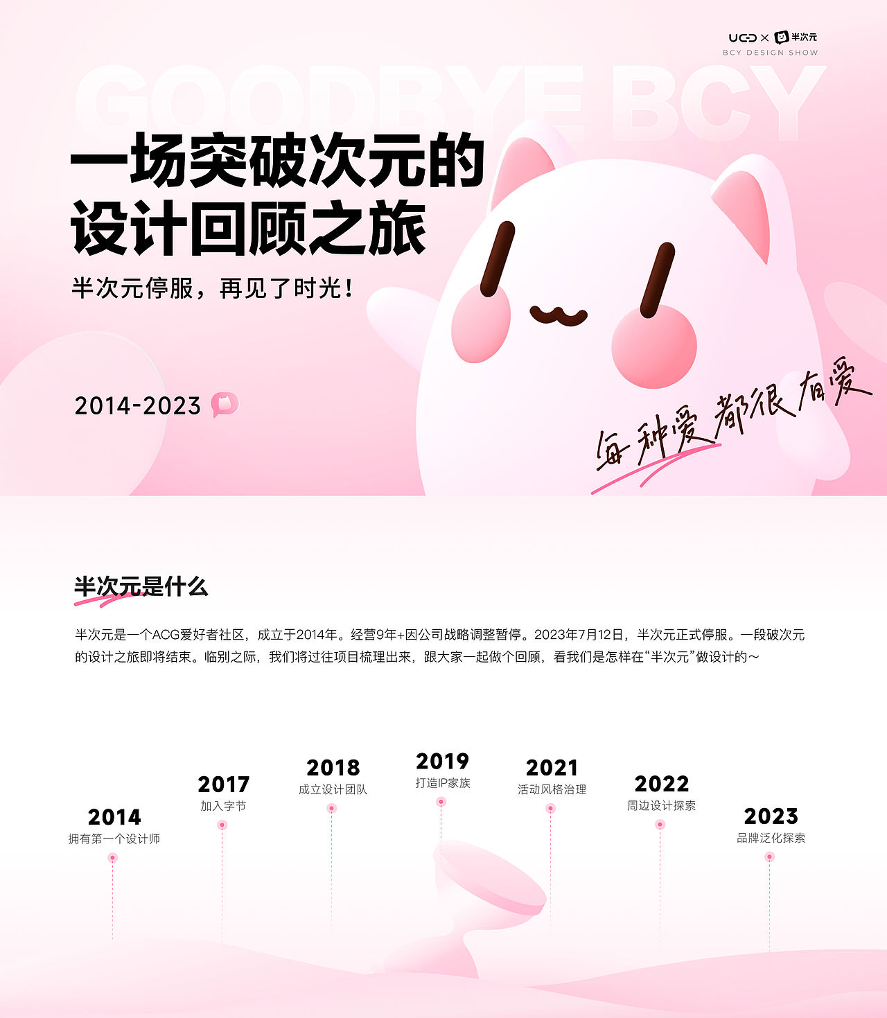 一场突破次元的设计回顾之旅「半次元」