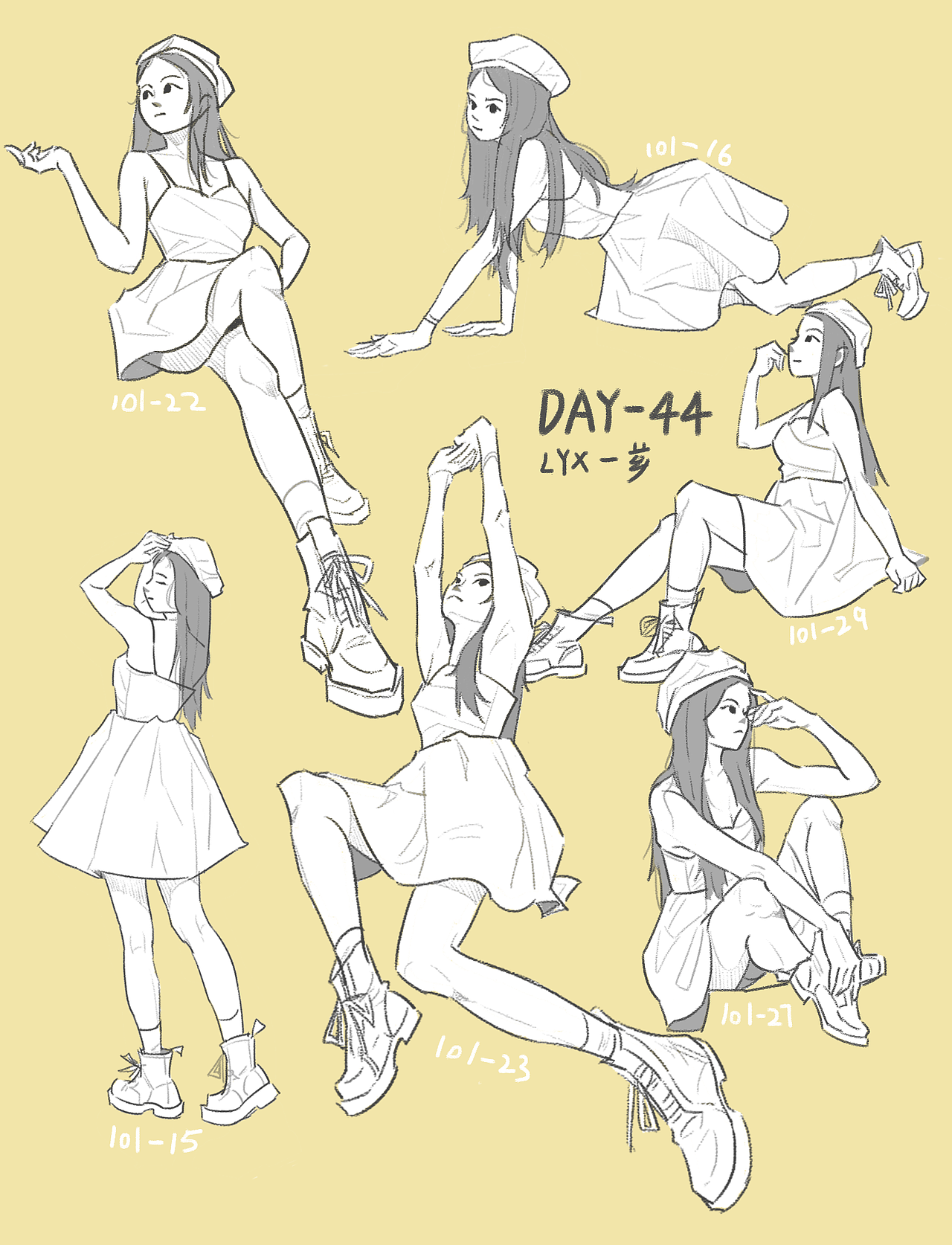 #速写60天挑战赛#day.44（图ZMjk3MDUzMTYw） - 创作习作 - 站酷设计师LYX襄原创素材 - 站酷ZCOOL