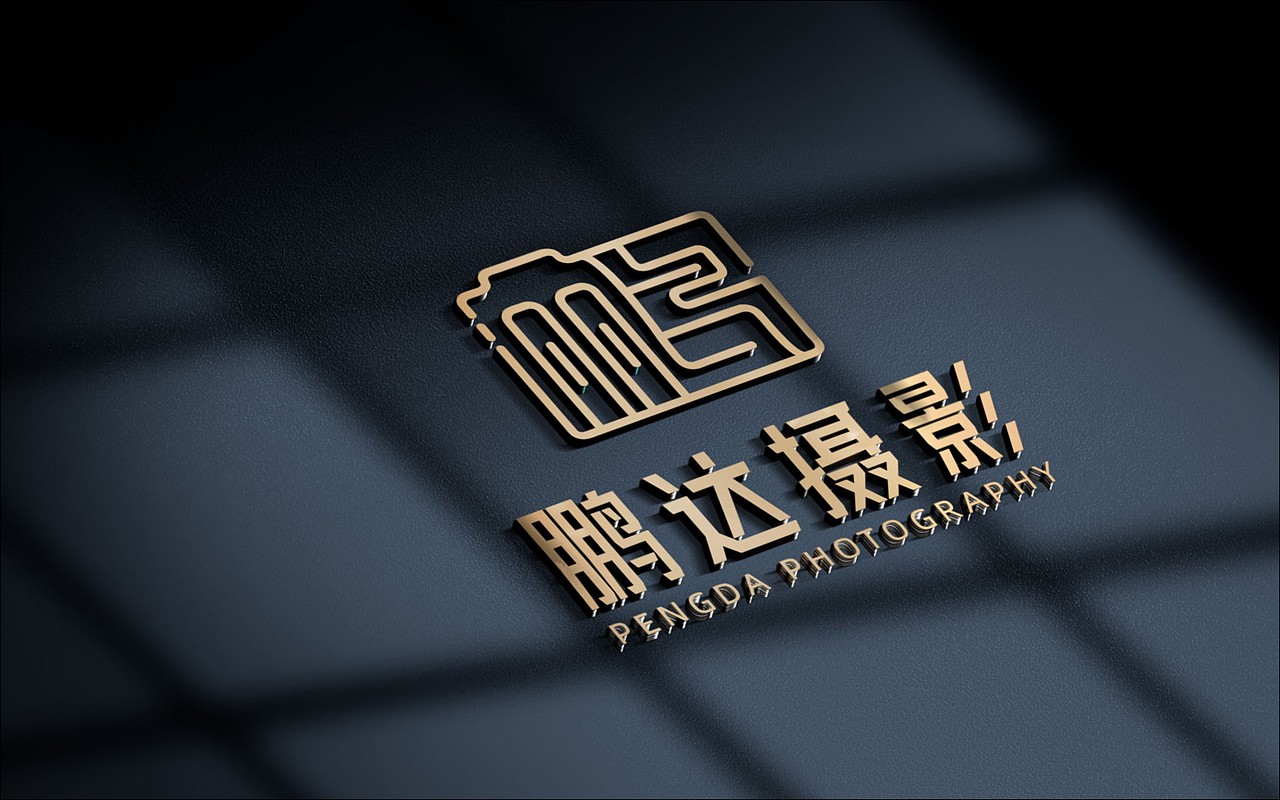 鹏达摄影工作室logo设计两套方案（图ZMzE5MDIxNTg0） - Logo - 站酷设计师视觉设计师古月原创素材 - 站酷ZCOOL