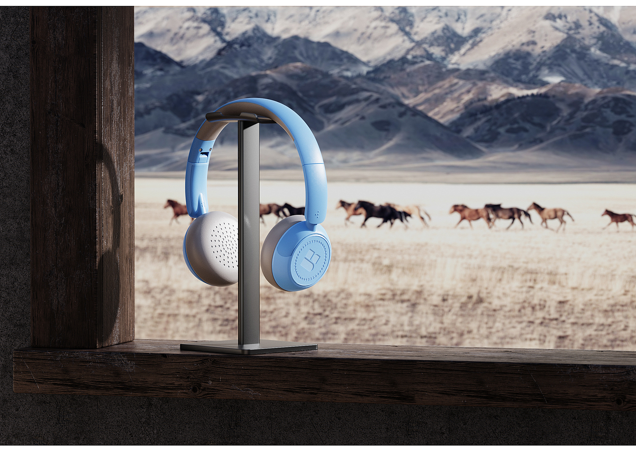 亚马逊蓝牙耳机发光支架RGB落地灯投影灯（图ZMzY2NDczMjQ4） - 产品 - 站酷设计师放开那美妞原创素材 - 站酷ZCOOL