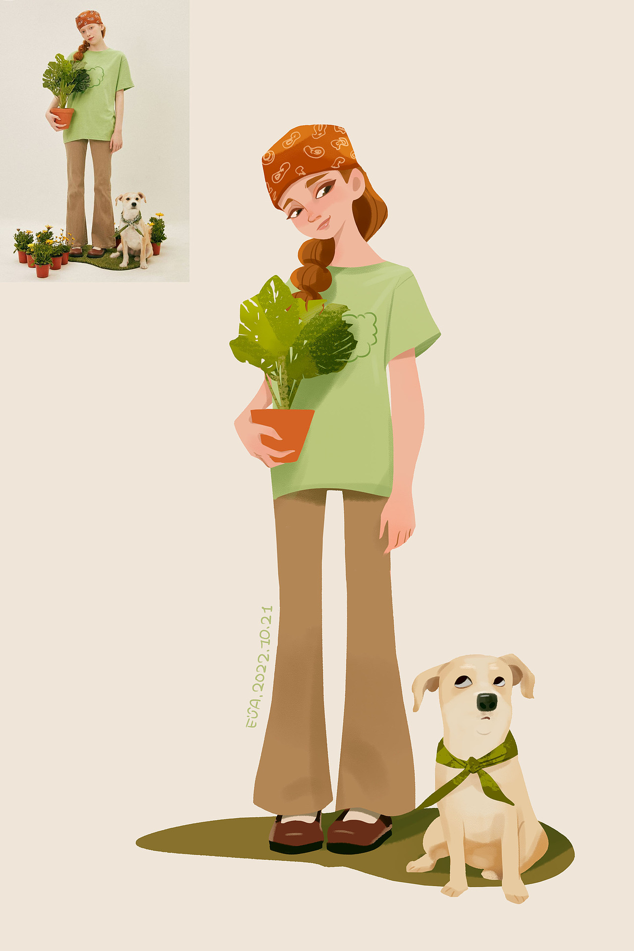 照片转欧美风卡通人物-8