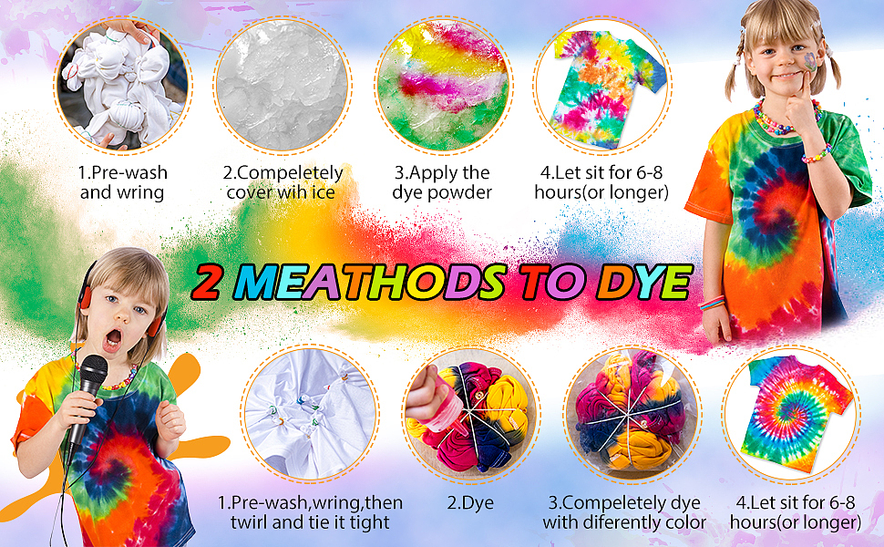 亚马逊A+ - 24色衣服染料