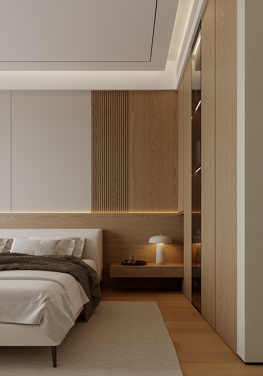 木作卧室（图ZMzU0MzExOTM2） - 家装设计 - 站酷设计师YY效果图原创素材 - 站酷ZCOOL