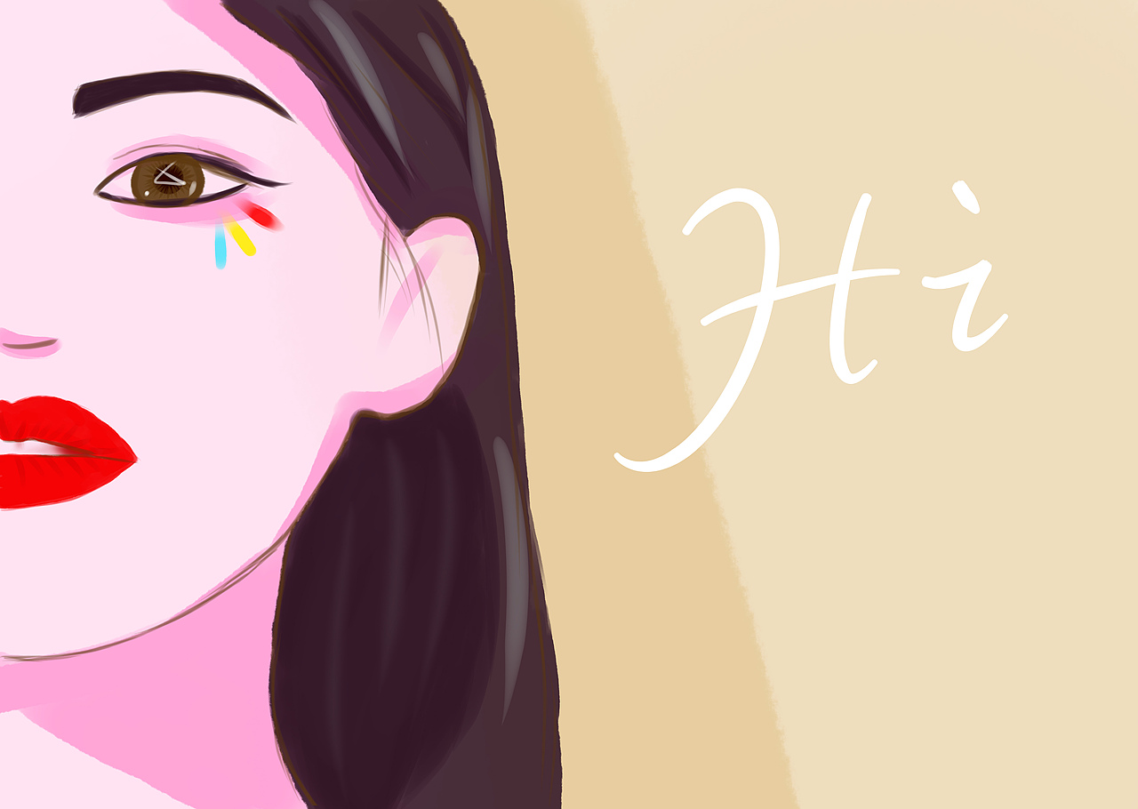 青春插畫壁紙（圖ZMjk4NjA1OTg4） - 創(chuàng)作習(xí)作 - 站酷設(shè)計(jì)師鐵頭秀兒原創(chuàng)素材 - 站酷ZCOOL