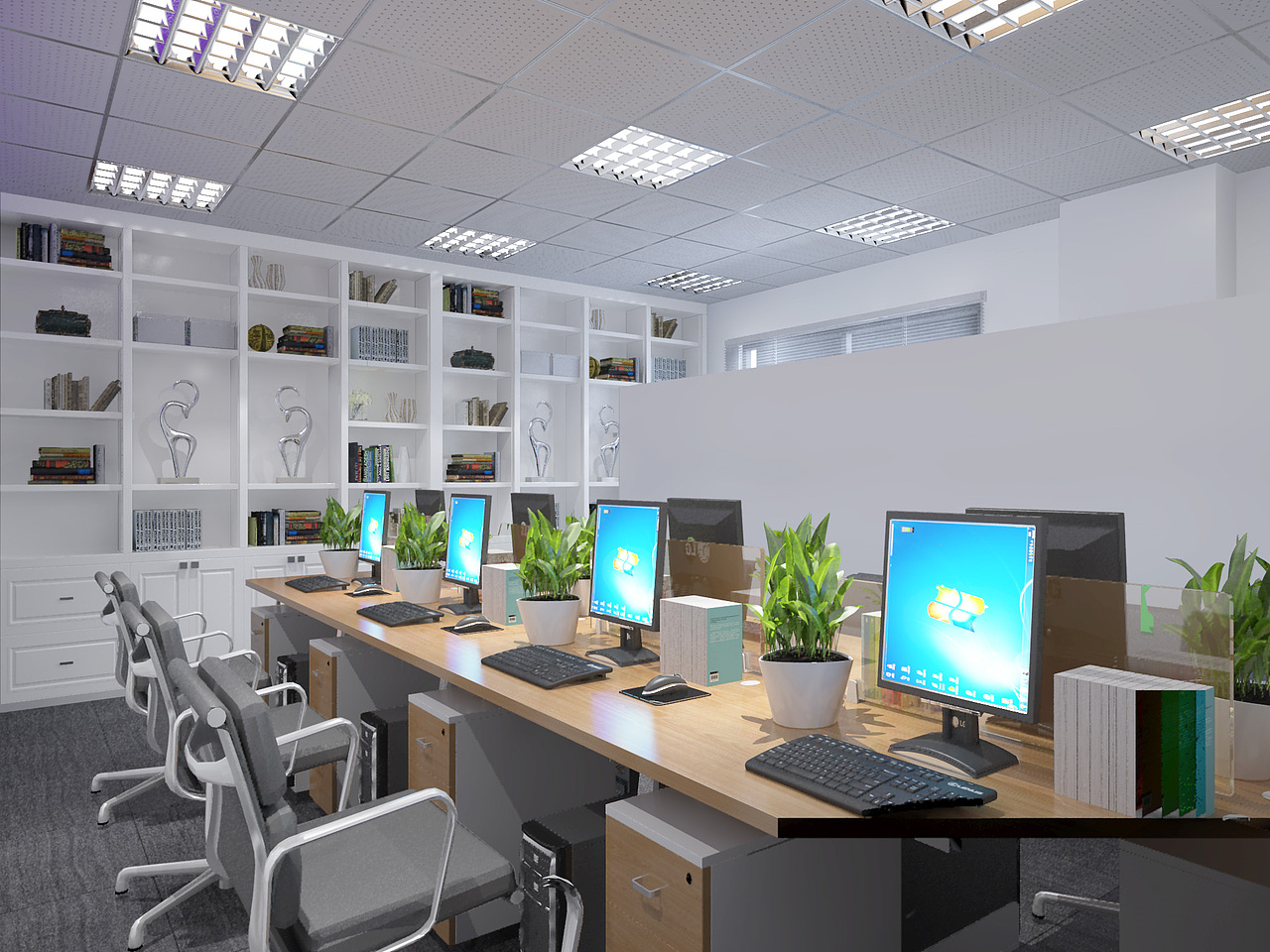 办公效果图