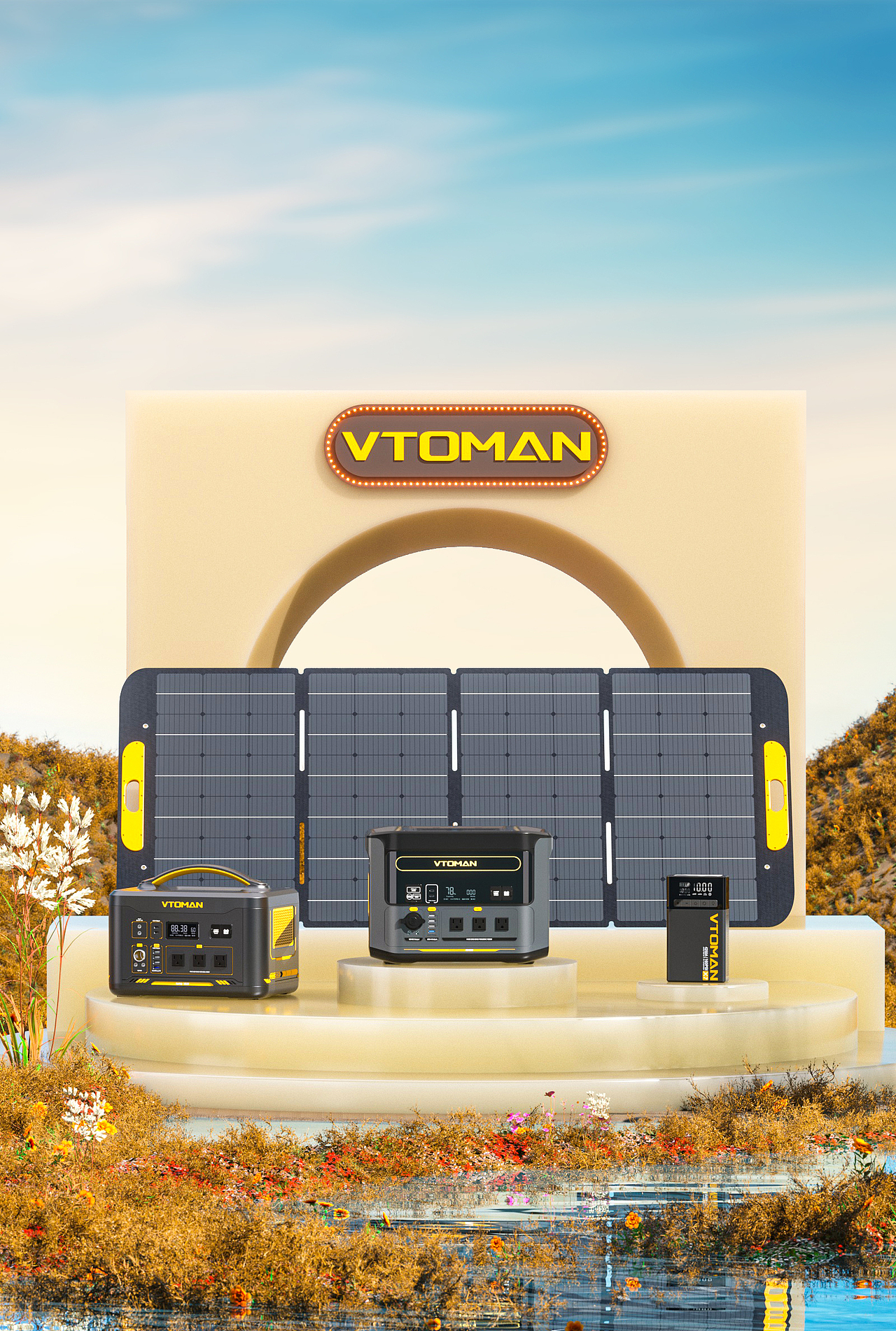 产品海报渲染、海报制作、国外活动图制作、储能图片（图ZMzU3NTM3MjY0） - 场景 - 站酷设计师小zou同学原创素材 - 站酷ZCOOL